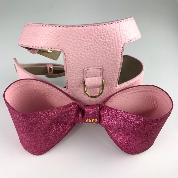 MOSHIQA Christian Cowan Pink Glitter Dog Harness - Picture 11 of 16